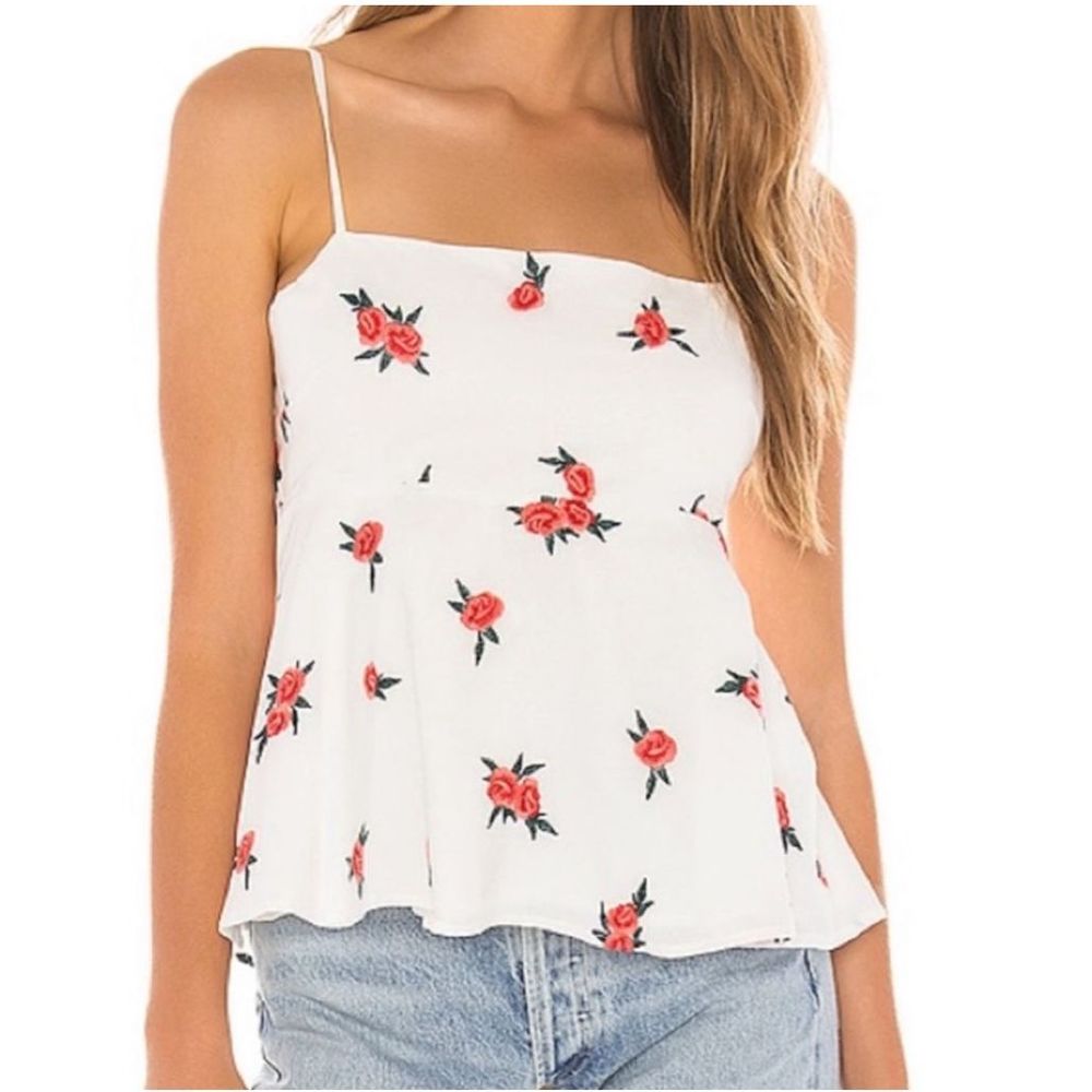 NWT Lovers and Friends Matilda Rose Floral
Embroidered Top - Picture 2 of 4